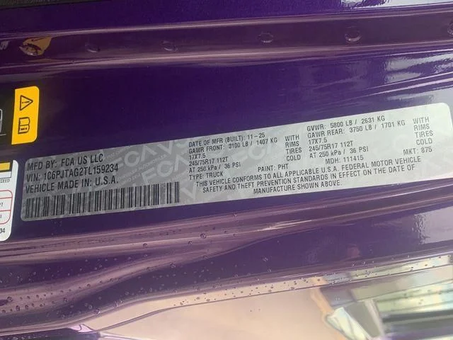 New 2026 Purple Jeep Sport S image 45