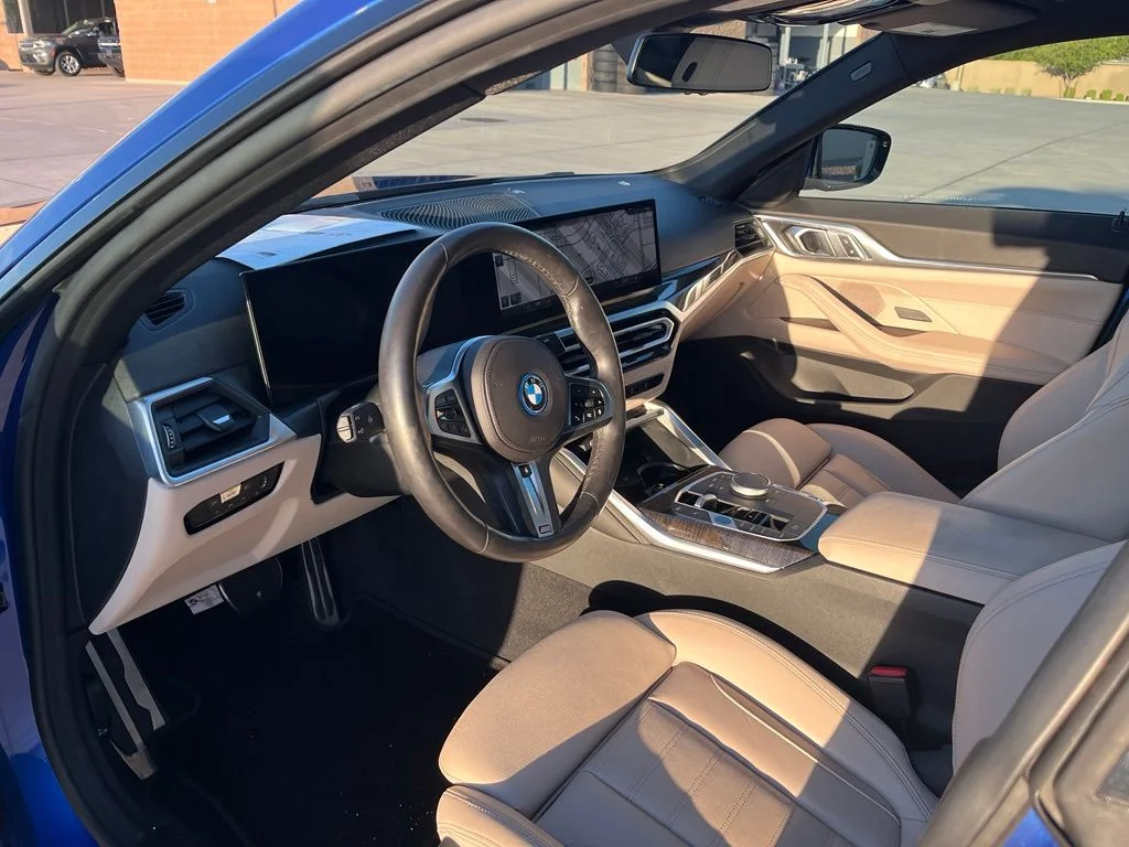 Certified Used 2023 Blue BMW eDrive40 image 11