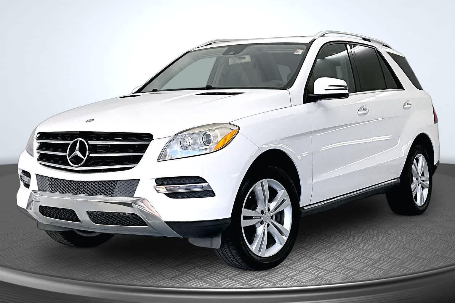 Used 2015 Polar White Mercedes-Benz ML 350 image 1