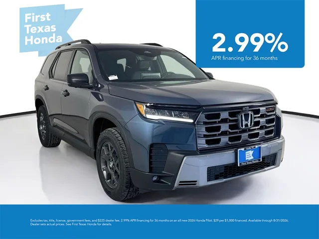 2026 Honda Pilot TrailSport