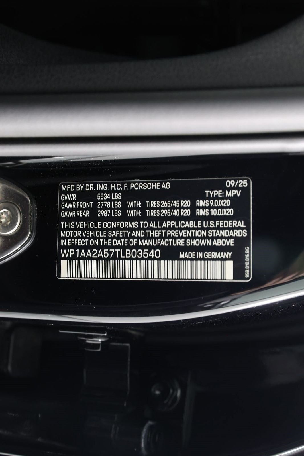 Certified Used 2026 Black Porsche  image 19