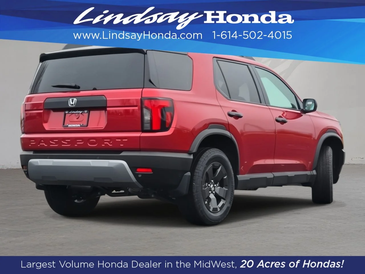 New 2026 Radiant Red Metallic II Honda RTL image 12