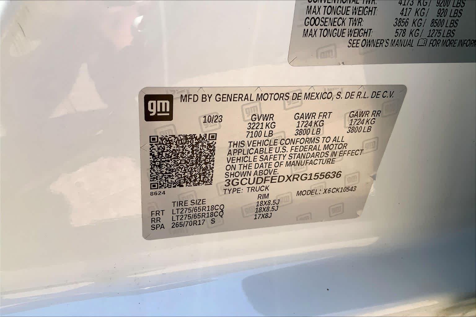 Used 2024 Summit White Chevrolet LT Trail Boss image 61