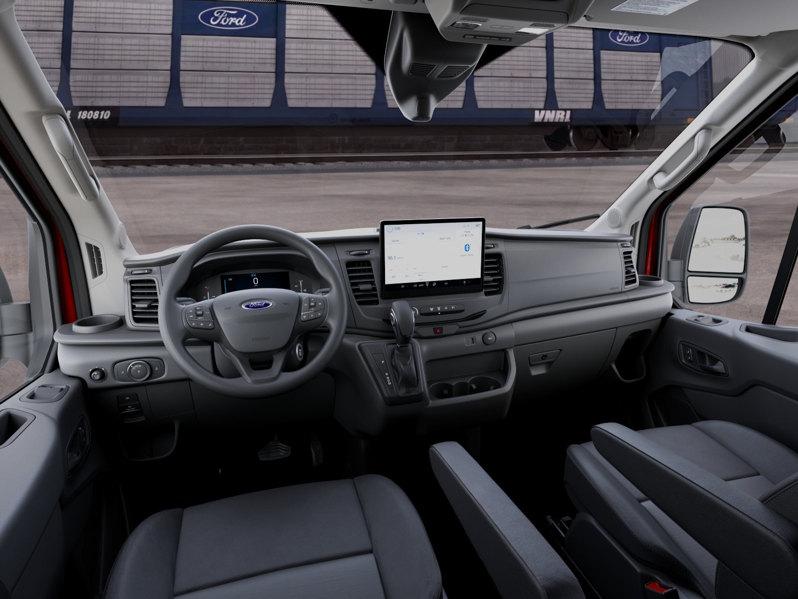 New 2027 Race Red Ford Cargo Van image 9