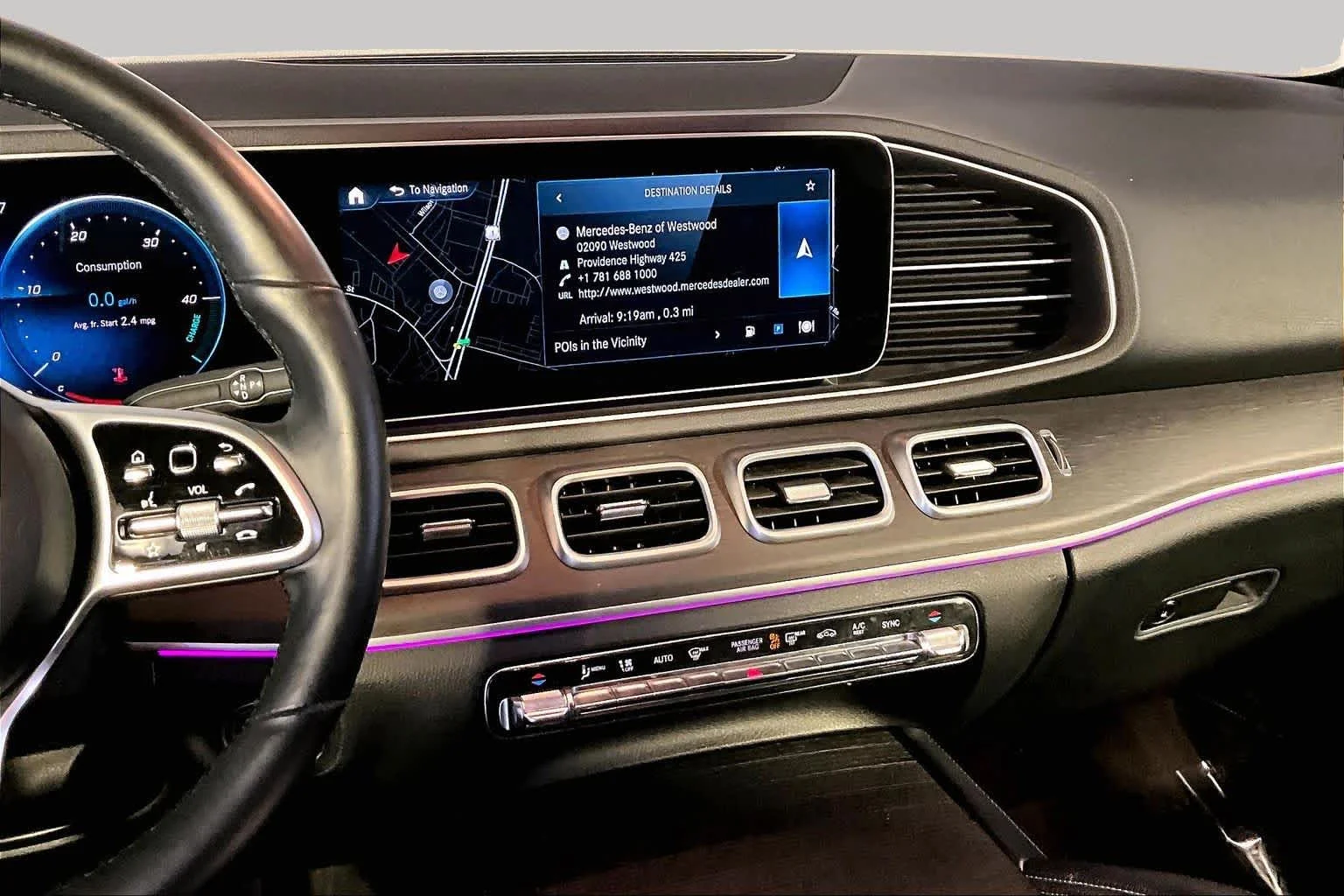 Used 2020 Black Mercedes-Benz GLE 350 image 7