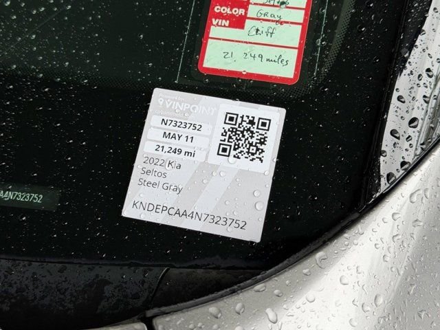 Used 2022 Gray Kia LX image 28