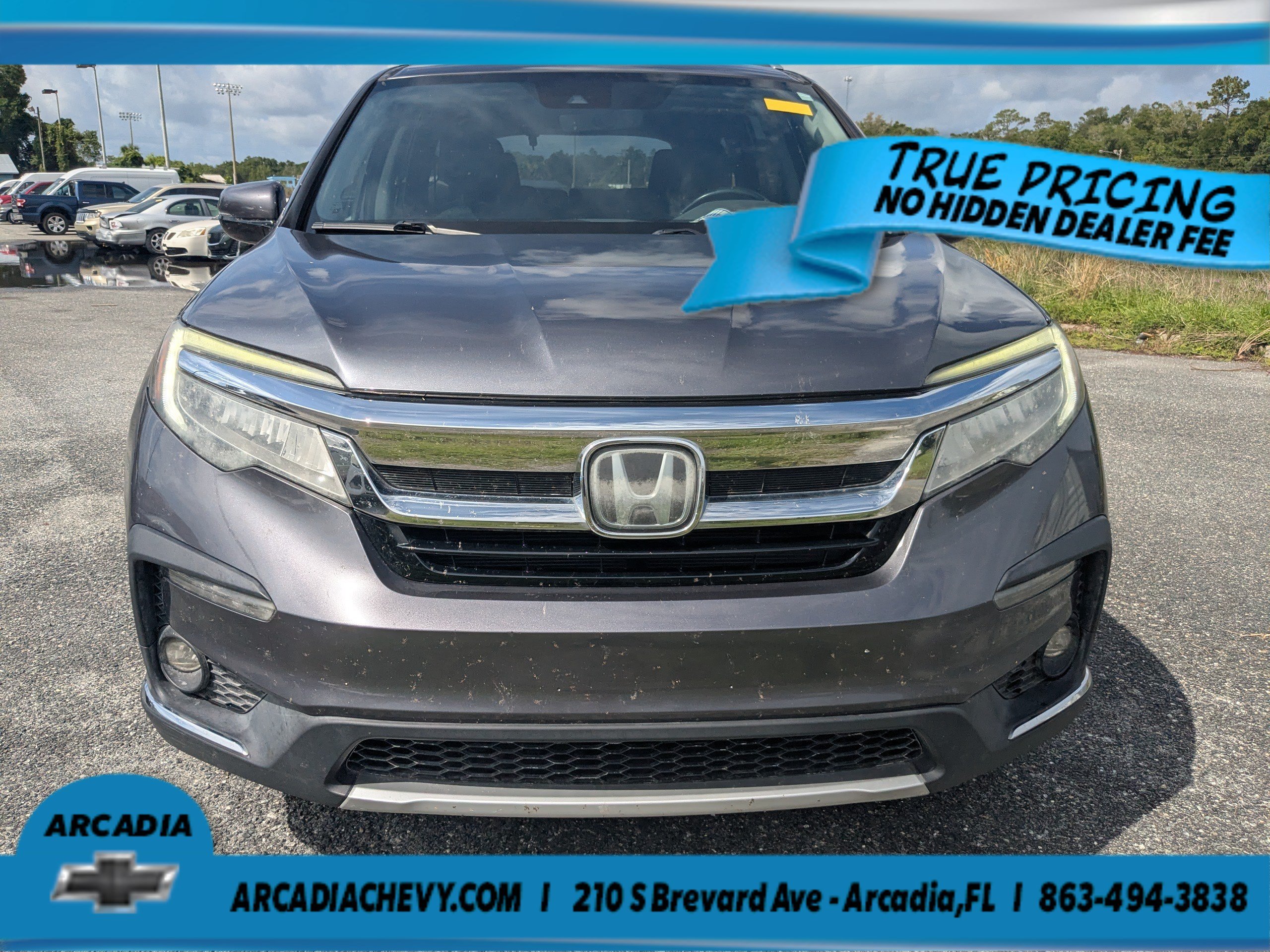 Used 2019 Gray Honda Touring 7-Passenger image 8