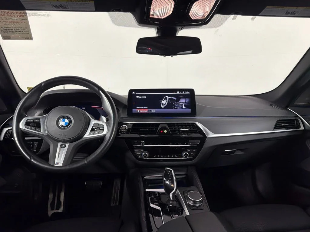 Certified Used 2023 Dark Graphite Metallic BMW 530i xDrive image 18