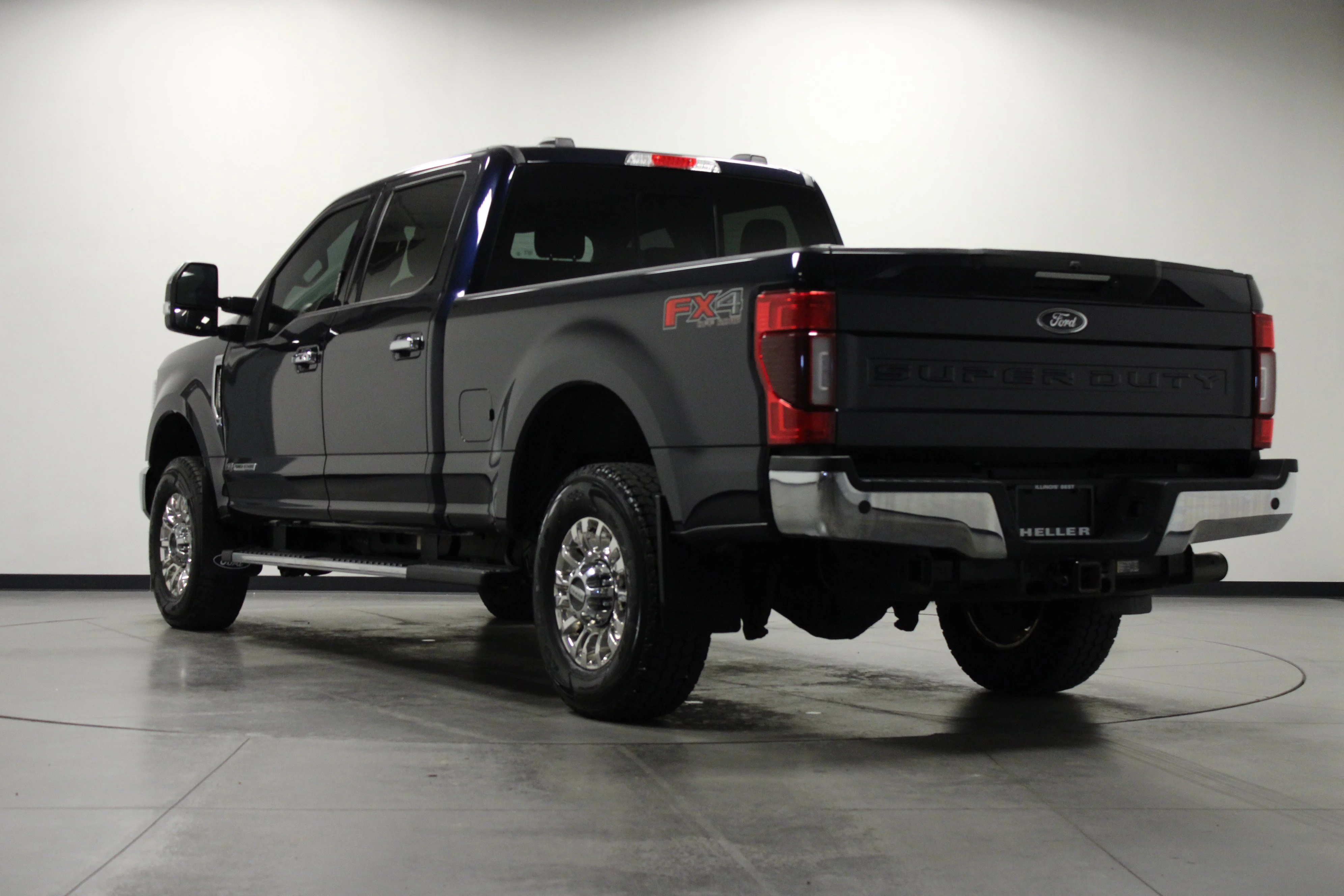 Used 2021 Antimatter Blue Metallic Ford LARIAT image 6