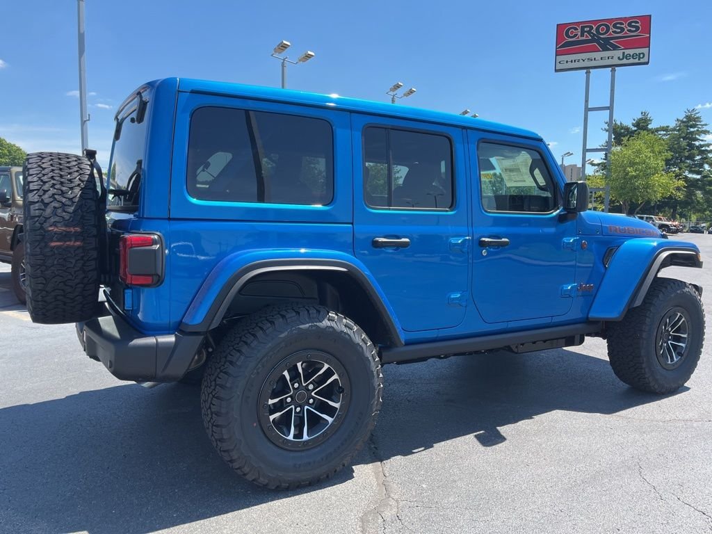New 2026 Hydro Blue Pearl-Coat Exterior Paint Jeep Rubicon X image 54