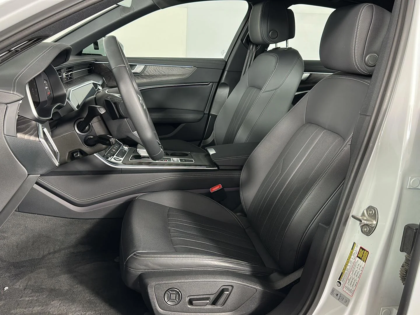 Used 2025 Glacier White Metallic Audi Premium Plus image 10