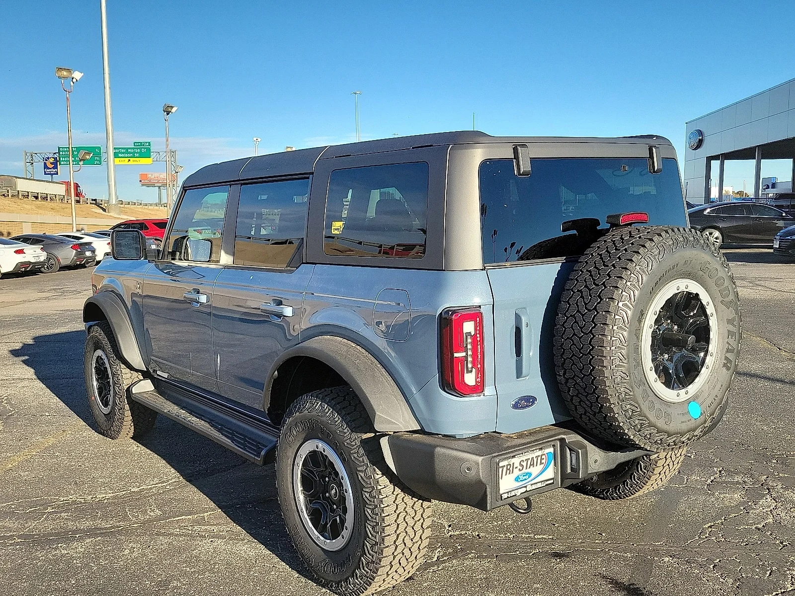 New 2025 Azure Gray Metallic Tri-Coat Ford Outer Banks&reg; image 3