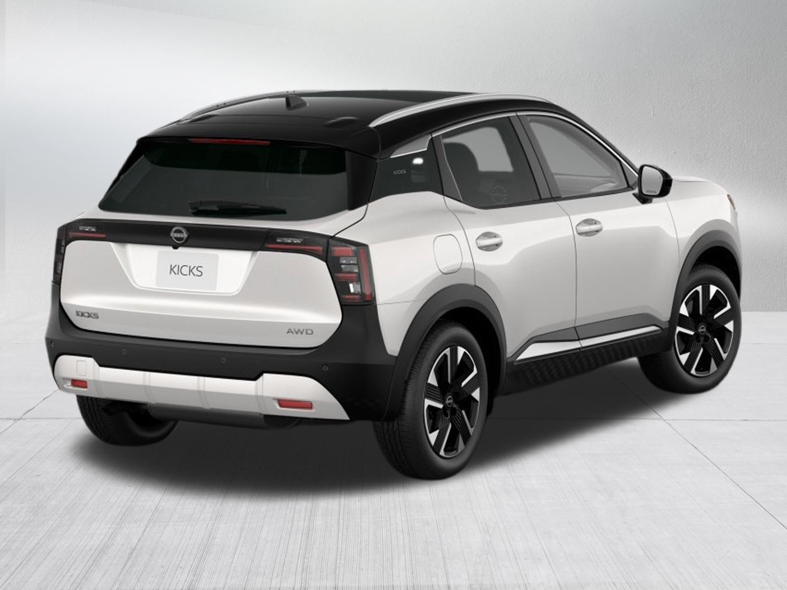 New 2026 Aspen White TriCoat / Super Black Two-tone Nissan SV image 5
