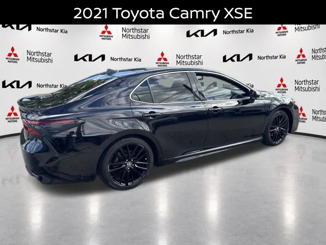 Used 2021 Black Toyota XSE image 8