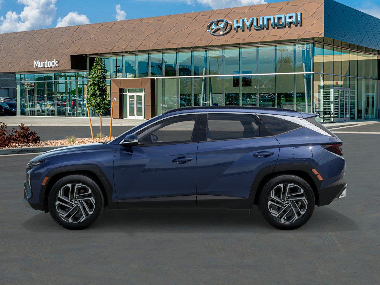 New 2026 Atlantis Blue Hyundai Limited AWD image 3