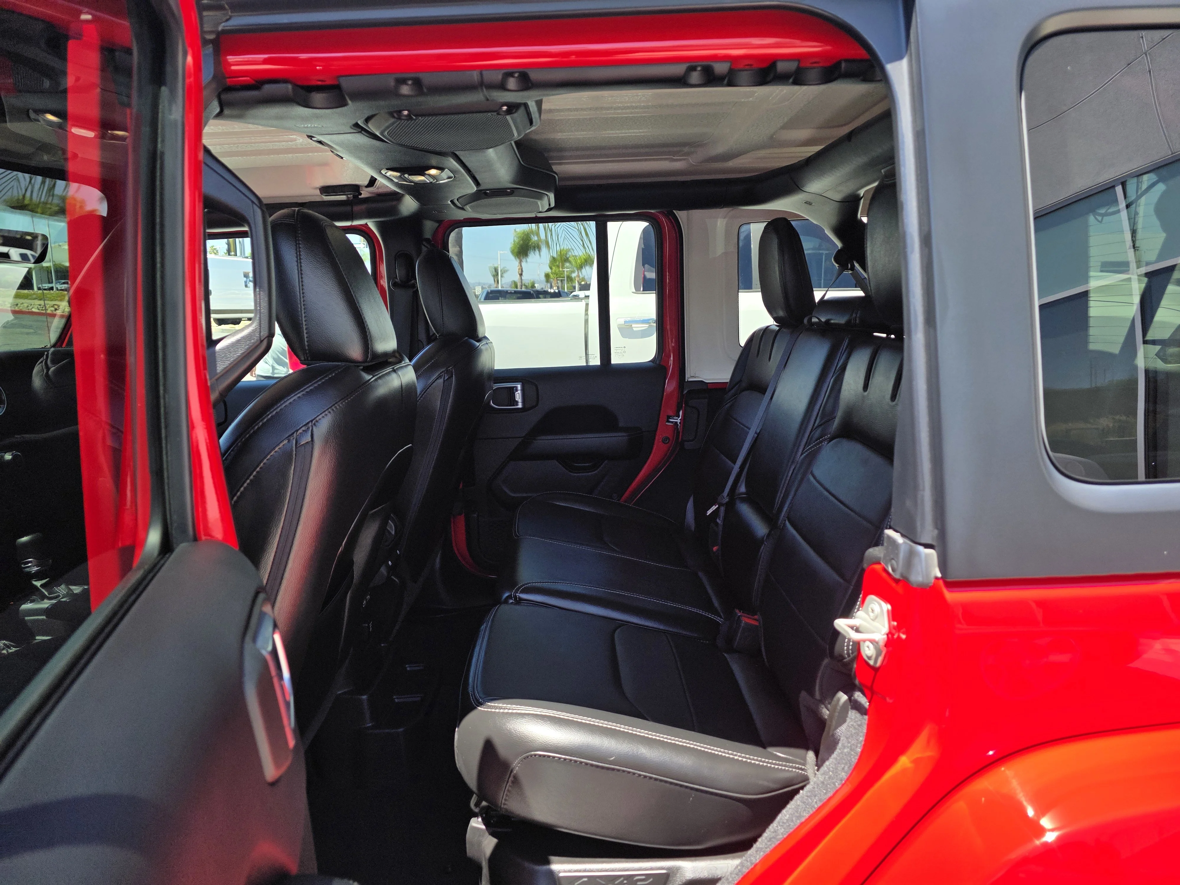 Used 2023 Firecracker Red Clearcoat Jeep Sahara 4xe image 17