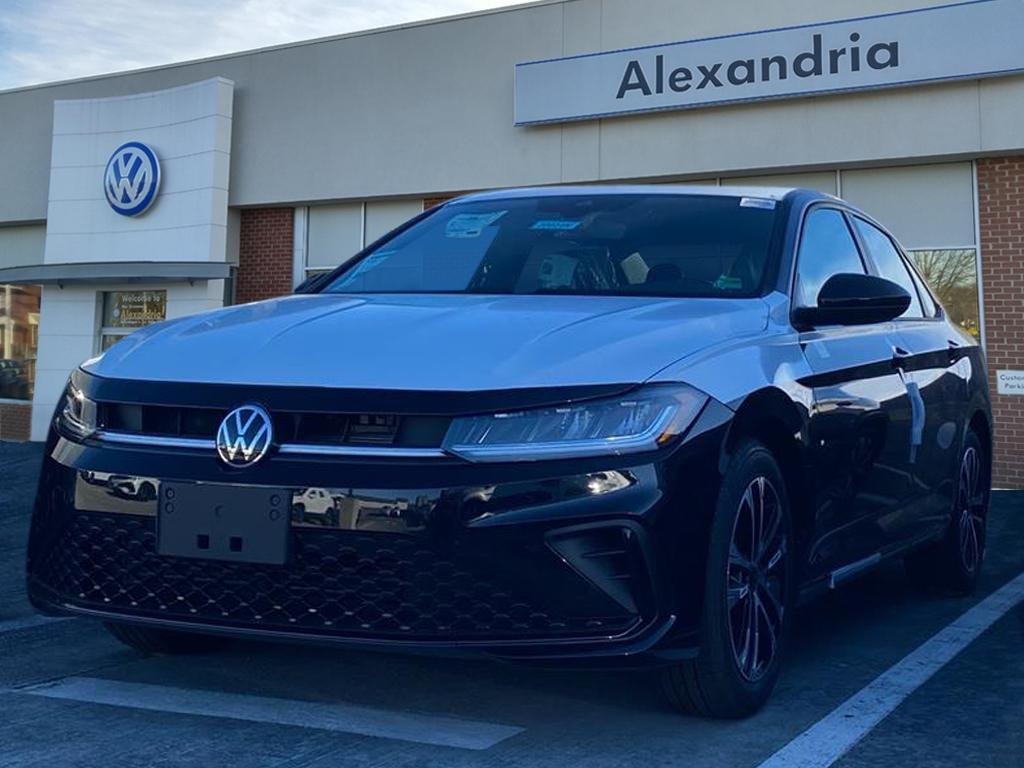 New 2026 Black Volkswagen 1.5T Sport image 1
