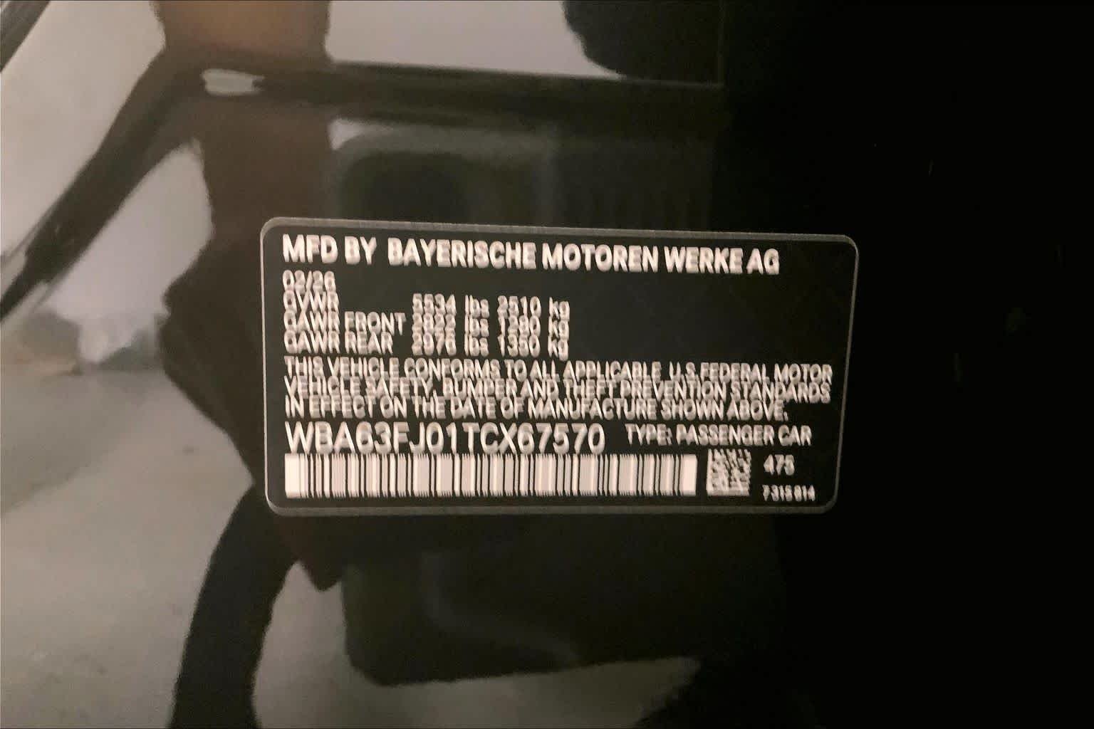 New 2026 Black Sapphire Metallic BMW 540i xDrive image 21