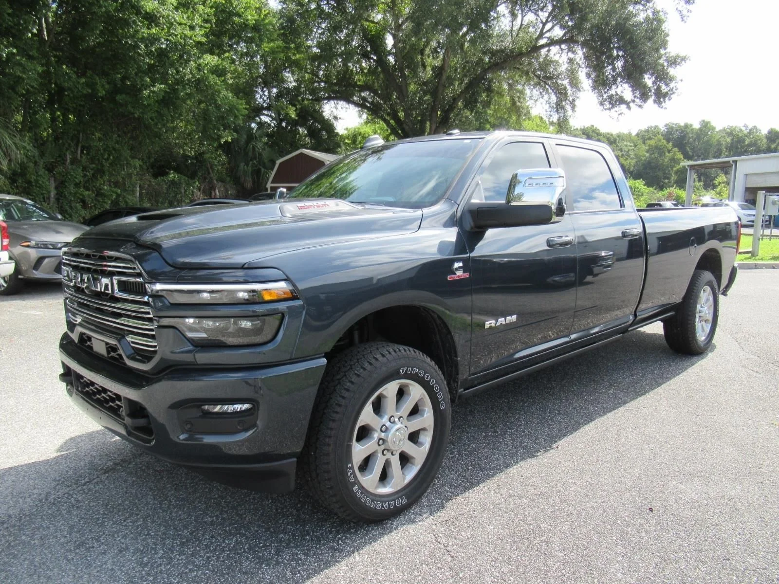 New 2026 Forged Blue Metallic Exterior Paint RAM Laramie image 4