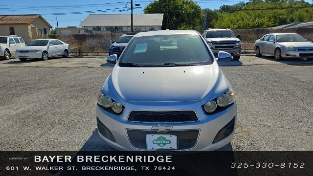 Used 2015 Chevrolet Sonic LT with VIN 1G1JC5SH0F4107877 for sale in Breckenridge, TX