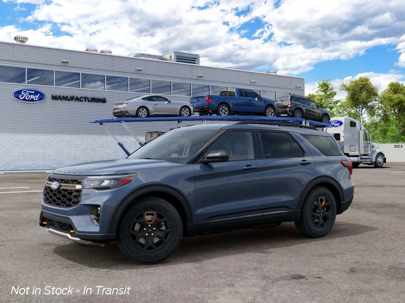New 2027 Vapor Blue Metallic Ford Tremor® image 2