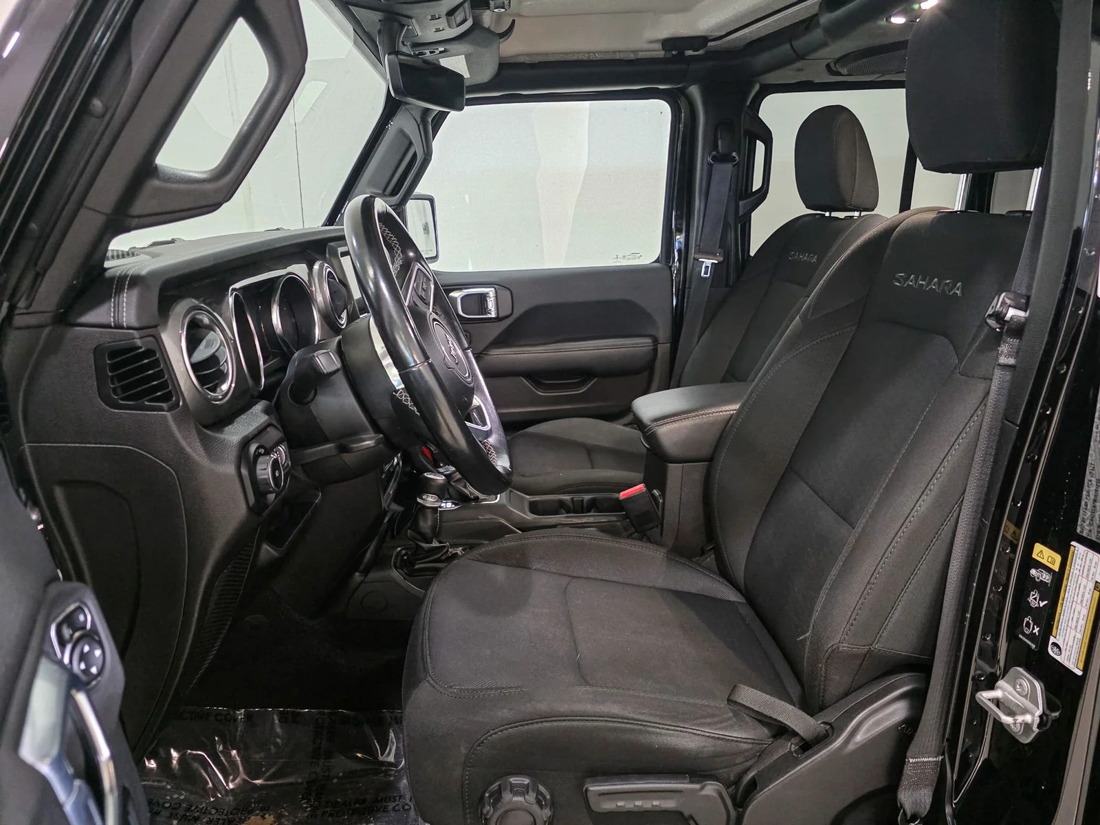 Certified Used 2021 Black Jeep Unlimited Sahara image 19