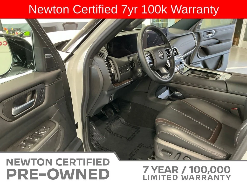 Certified Used 2025 Aspen White Nissan SL image 8