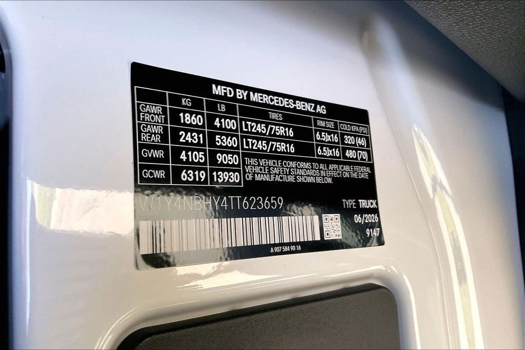 New 2026 Arctic White Mercedes-Benz Cargo 144 WB image 10