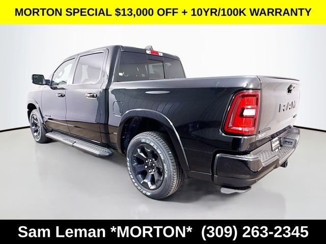 New 2026 Diamond Black Crystal Pearl-Coat Exterior Paint Ram Big Horn/Lone Star image 5