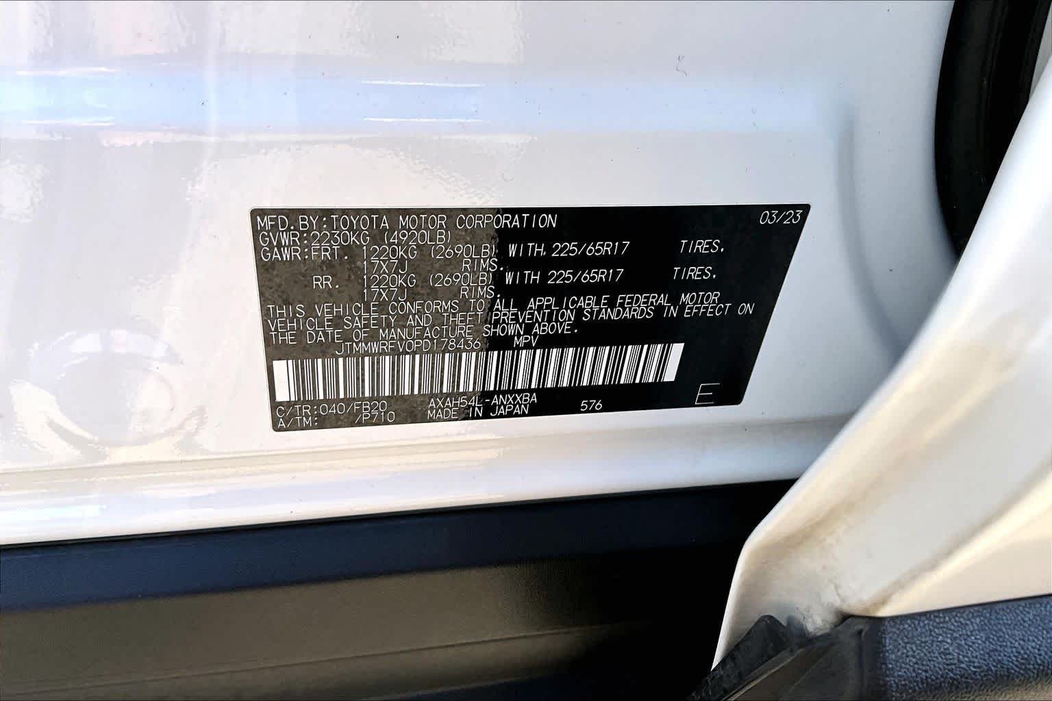 Certified Used 2023 Ice Cap Toyota Hybrid LE image 36