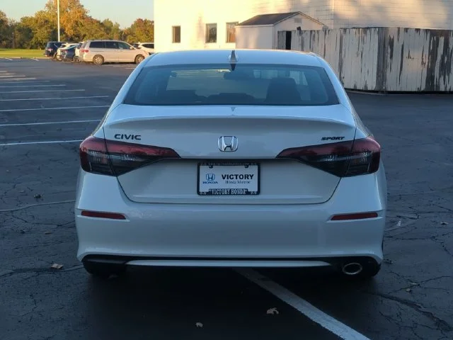 New 2026 Platinum White Pearl Honda Sport image 7