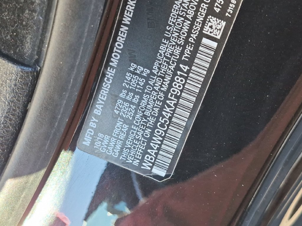 Used 2019 Black BMW 440i xDrive image 26
