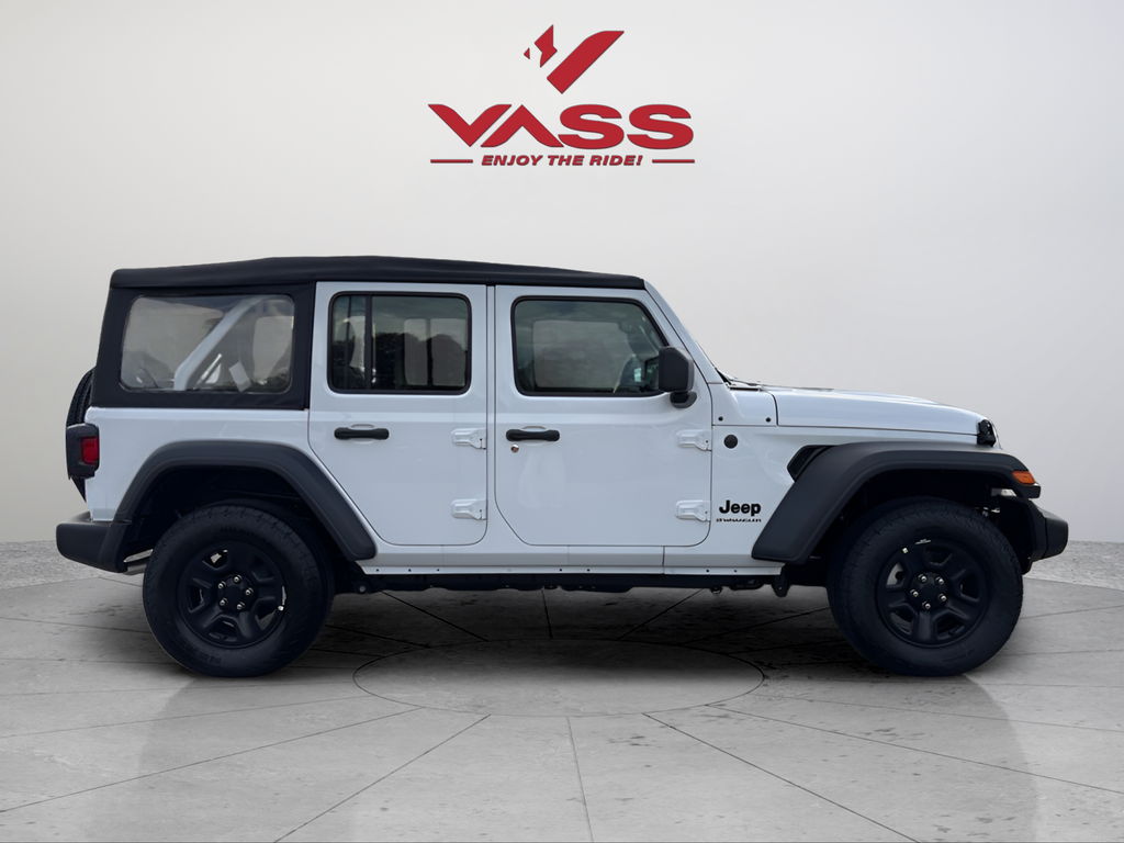 New 2026 Bright White Clear-Coat Exterior Paint Jeep Sport image 4