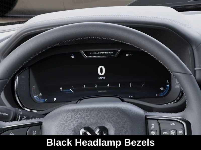 New 2026 Diamond Black Crystal Pearl-Coat Exterior Paint RAM Limited image 19