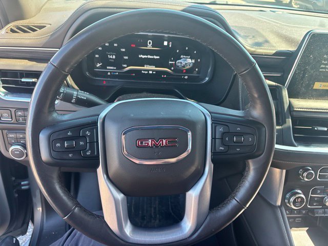 Used 2022 Satin Steel Metallic GMC SLT image 20