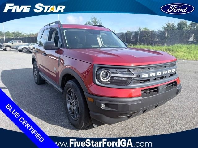 Certified Used 2022 Hot Pepper Red Tinted Clearcoat Ford Big Bend image 1