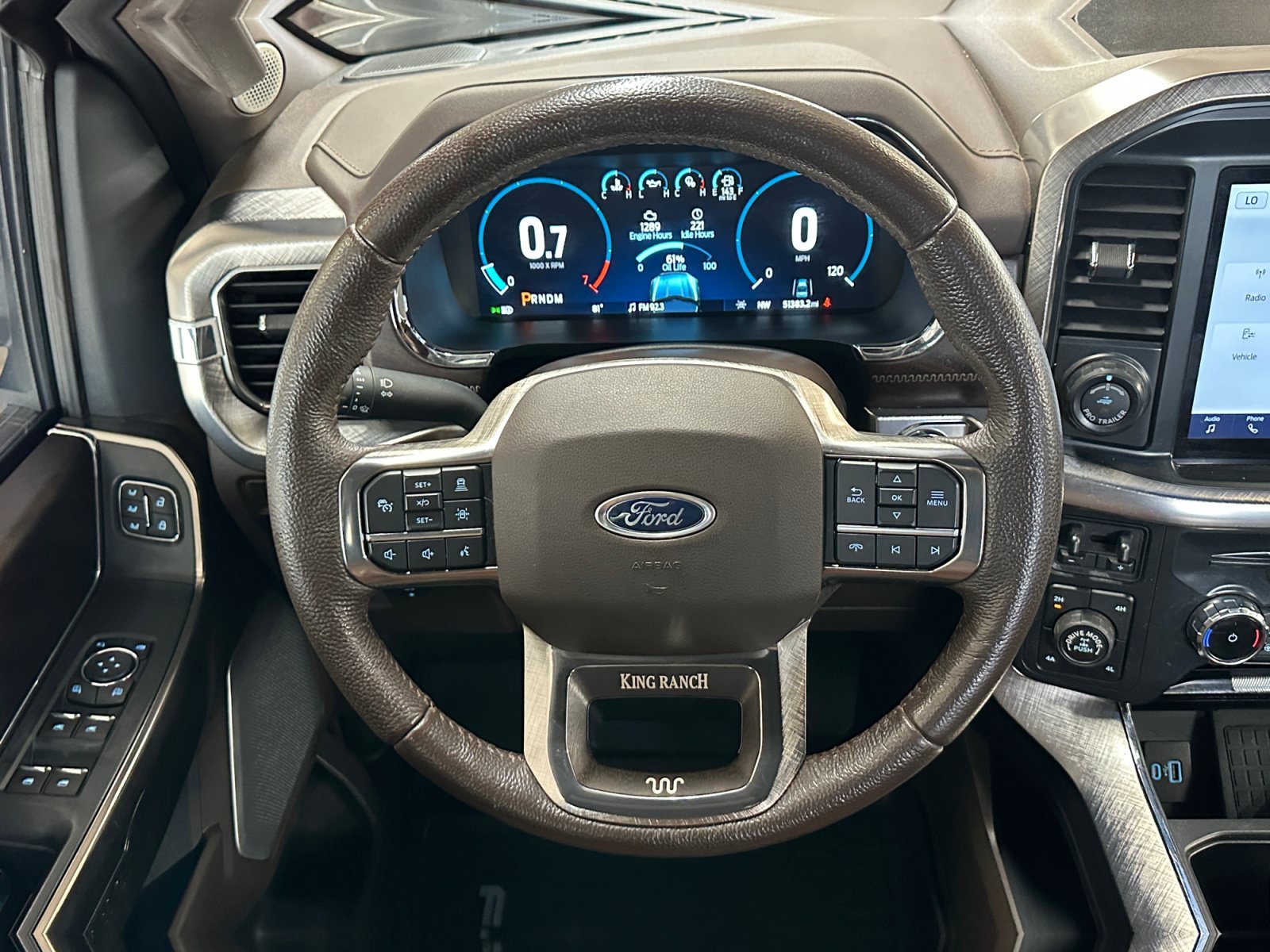 Used 2022 Stone Gray Metallic Ford King Ranch image 13