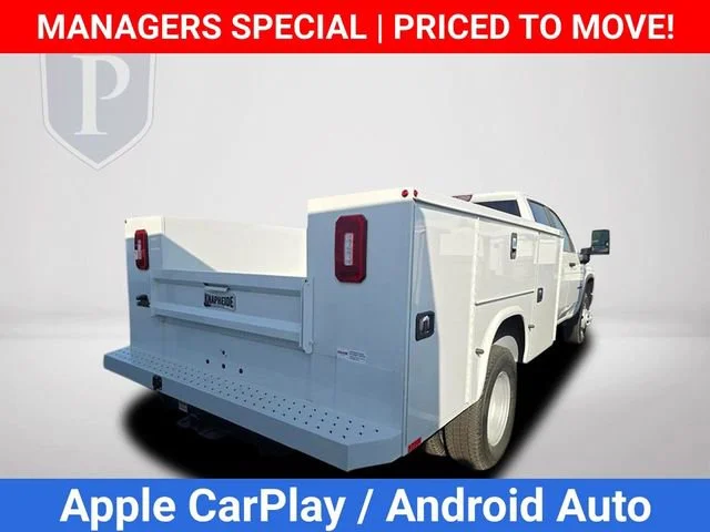 New 2026 Summit White Chevrolet Work Truck image 6