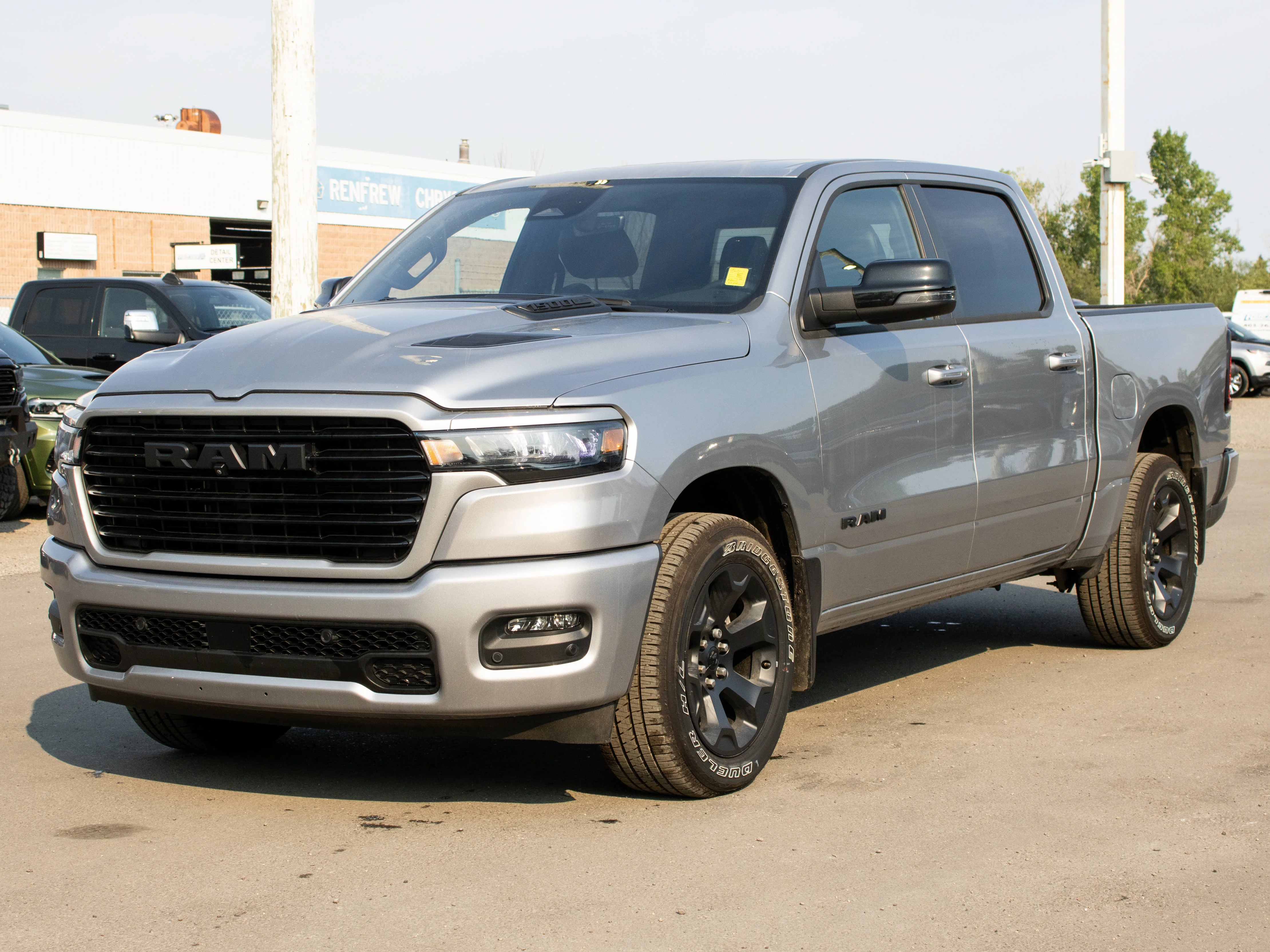 Certified Used 2025 Silver RAM Sport * Twin-Turbo | Alpine | Heated Leather Seats | Navigation | 360 View Camera image 12