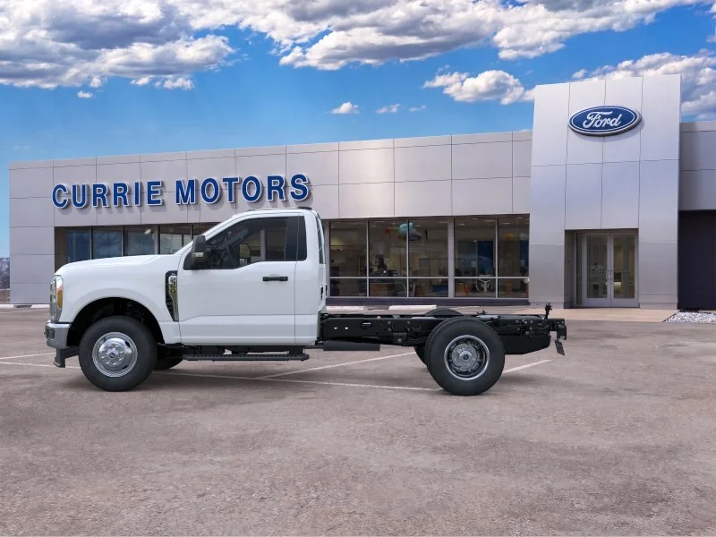 New 2026 Oxford White Ford DUMP TRUCK image 3