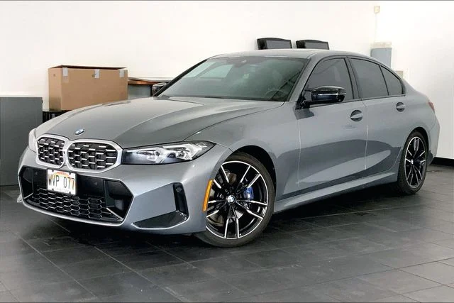 Certified Used 2023 Skyscraper Grey Metallic BMW M340i image 1