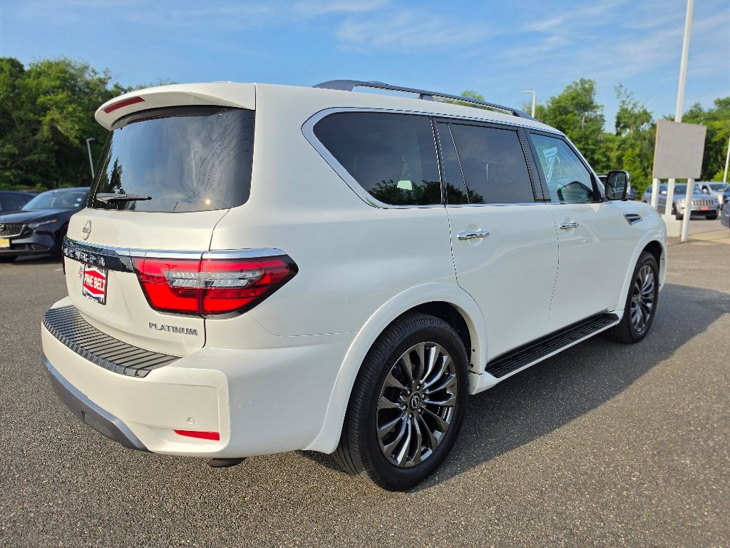Used 2023 Aspen White TriCoat Nissan Platinum image 25