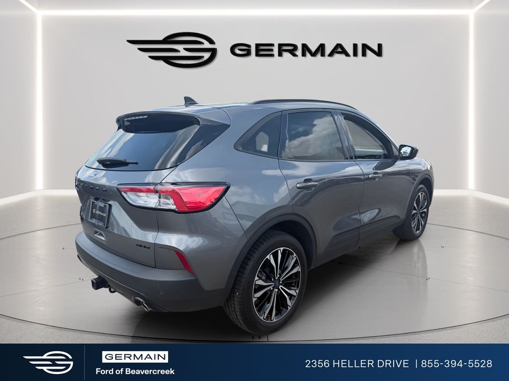 Used 2022 Gray Metallic Ford SEL image 8