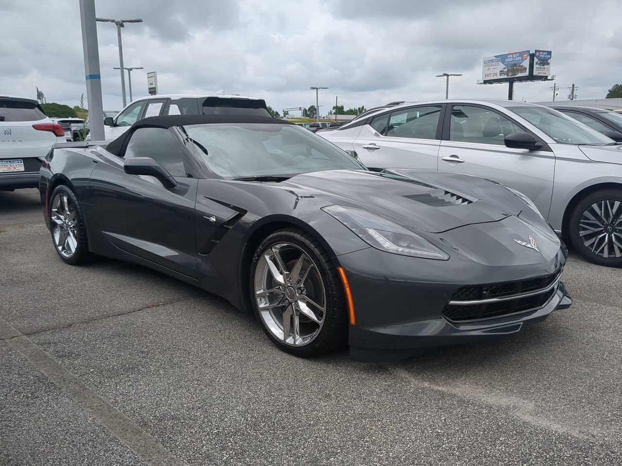 Used 2017 WATKINS GLEN GRAY METALLIC Chevrolet 2LT image 2