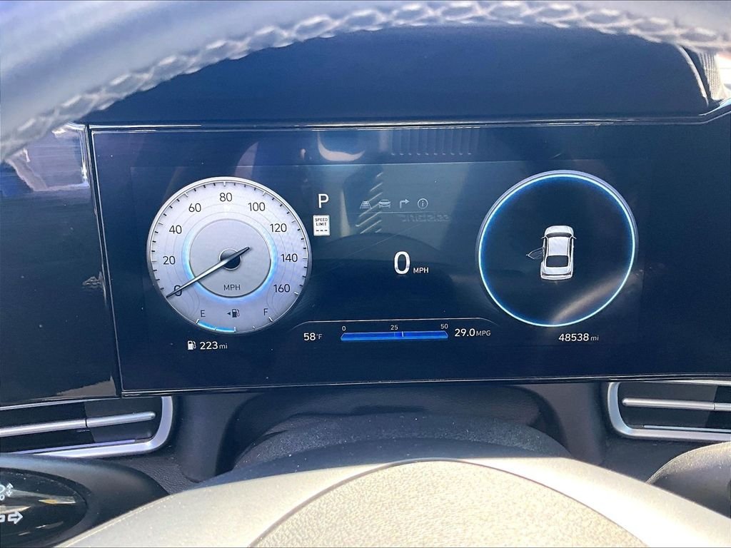 Used 2024 Intense Blue Hyundai Limited image 25