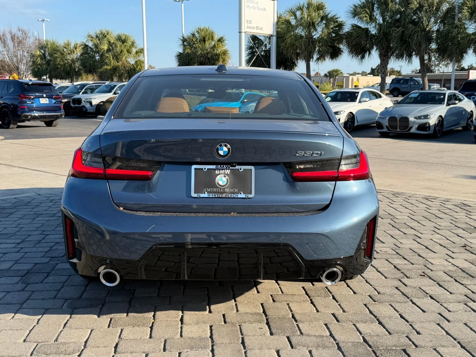 Used 2026 Arctic Race Blue metallic BMW 330i image 10
