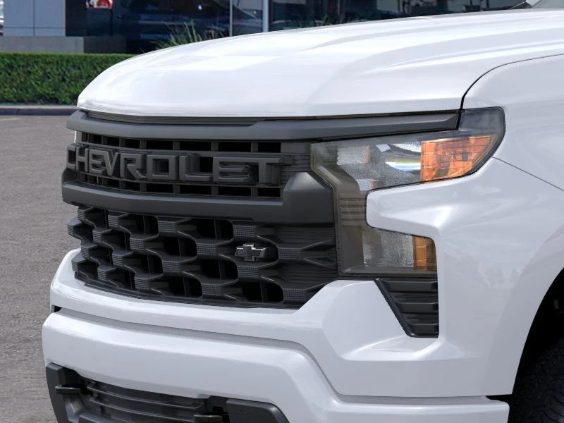2024 Chevrolet Silverado 1500 Custom White at Classic Elite Chevrolet Sugar Land