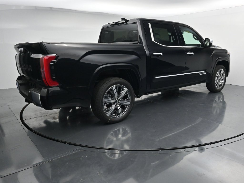 New 2026 Midnight Black Metallic Toyota Tundra Capstone image 8
