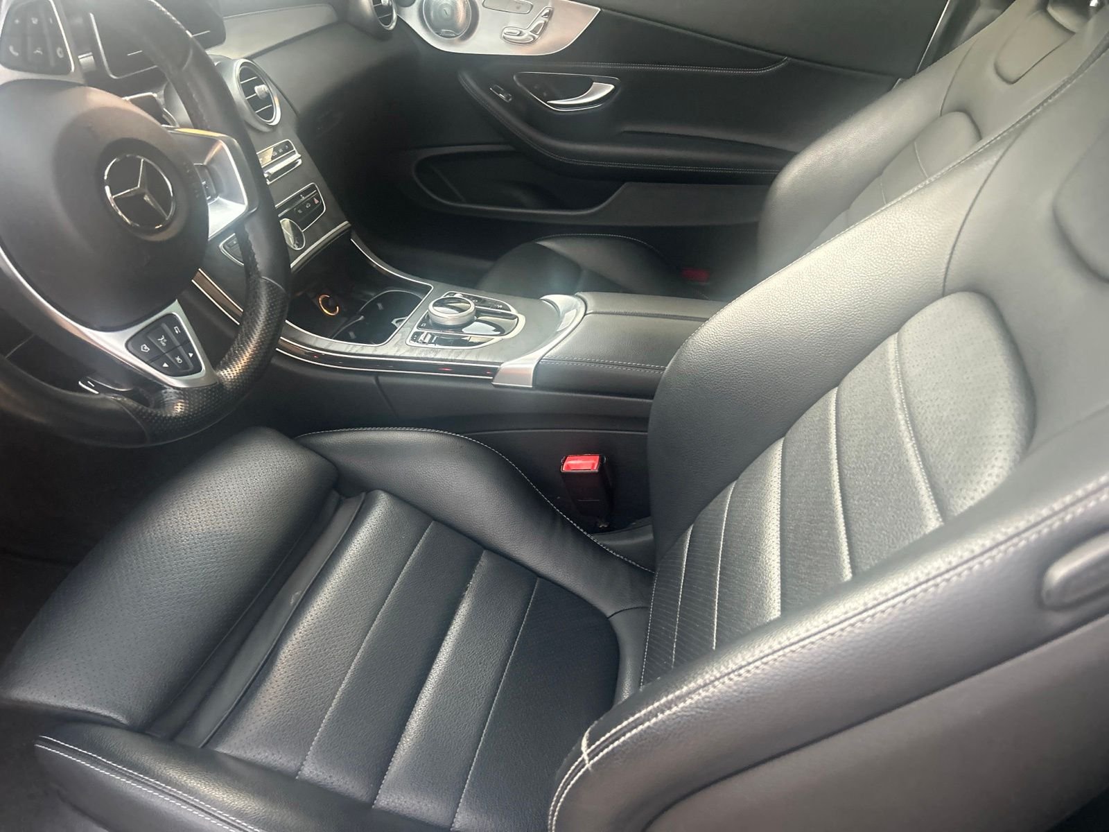 Used 2018 Black Mercedes-Benz C 300 image 1