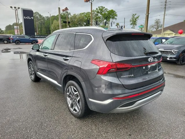 Used 2021 Gray Hyundai Limited image 3